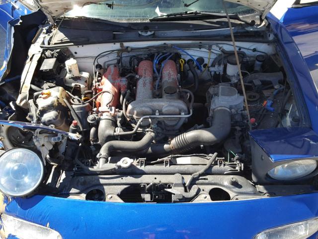 JM1NA3517N0307601 - 1992 MAZDA MX-5 MIATA BLUE photo 7