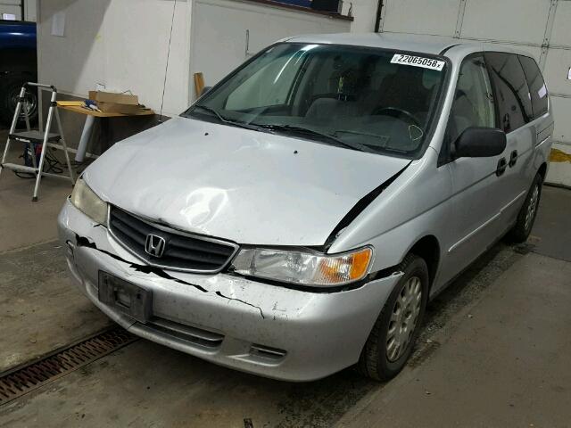 5FNRL18544B125207 - 2004 HONDA ODYSSEY LX SILVER photo 2