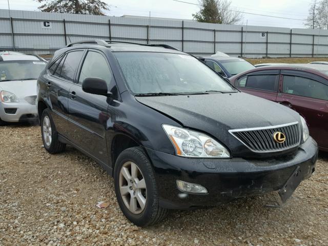 JTJHA31U640017827 - 2004 LEXUS RX 330 BLACK photo 1