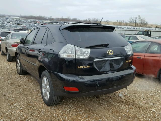 JTJHA31U640017827 - 2004 LEXUS RX 330 BLACK photo 3