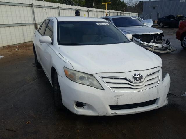 4T1BF3EK4AU540735 - 2010 TOYOTA CAMRY BASE WHITE photo 1