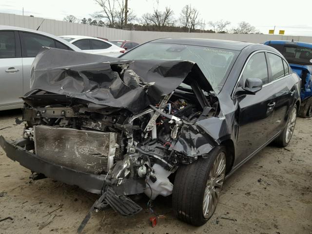 1G4GF5G31EF265021 - 2014 BUICK LACROSSE T GRAY photo 2