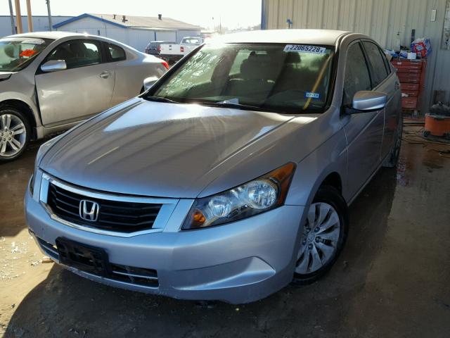 JHMCP26328C076091 - 2008 HONDA ACCORD LX GRAY photo 2