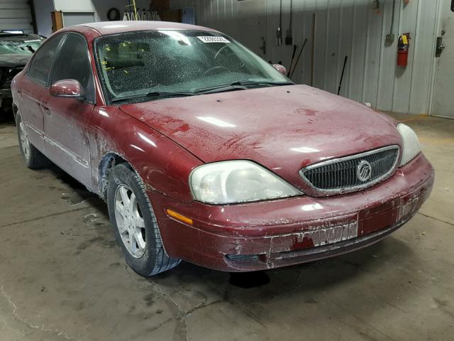 1MEFM50U22G651475 - 2002 MERCURY SABLE GS MAROON photo 1