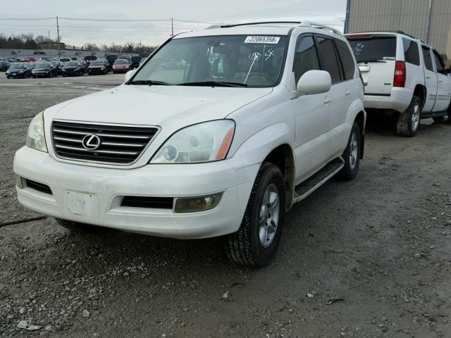 JTJBT20X160116046 - 2006 LEXUS GX 470 WHITE photo 2