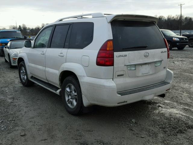 JTJBT20X160116046 - 2006 LEXUS GX 470 WHITE photo 3