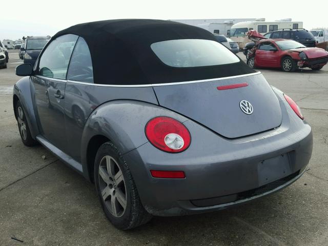 3VWPF31Y36M309399 - 2006 VOLKSWAGEN NEW BEETLE 灰色 照片 3