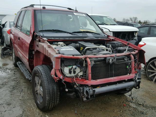 1GNDT13S852173893 - 2005 CHEVROLET TRAILBLAZE RED photo 1