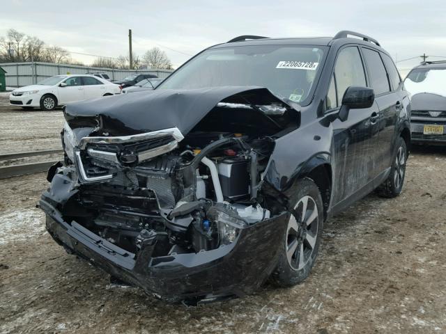 JF2SJAEC7JH430921 - 2018 SUBARU FORESTER 2 BLACK photo 2