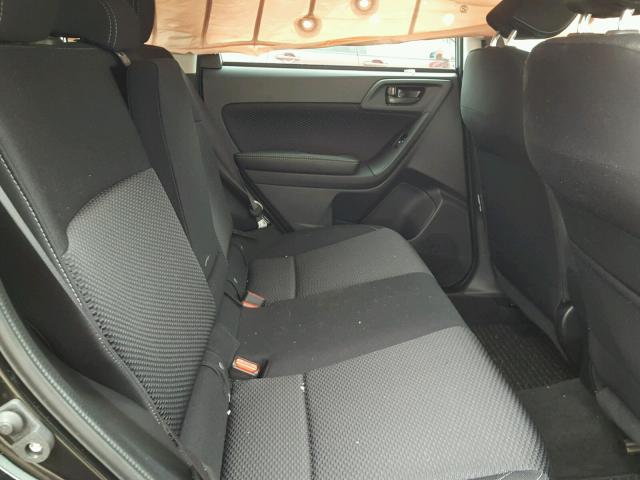 JF2SJAEC7JH430921 - 2018 SUBARU FORESTER 2 BLACK photo 6
