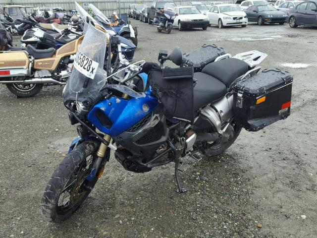 JYADP03E9CA002201 - 2012 YAMAHA XT1200Z BLUE photo 2