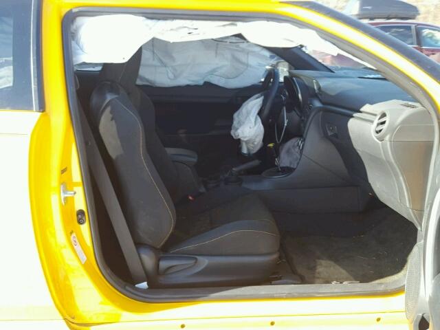 JTKJF5C79C3022969 - 2012 TOYOTA SCION TC 黄色 照片 5