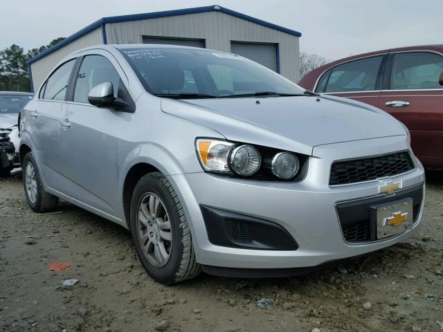 1G1JC5SH3E4172088 - 2014 CHEVROLET SONIC LT SILVER photo 1