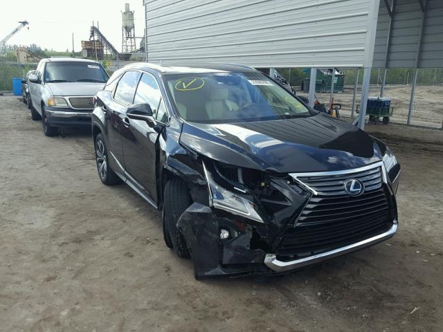 2T2ZZMCA5HC052729 - 2017 LEXUS RX 350 BLACK photo 1