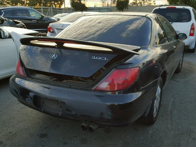 19UYA2241WL011920 - 1998 ACURA 3.0CL Czarny zdjęcie 4