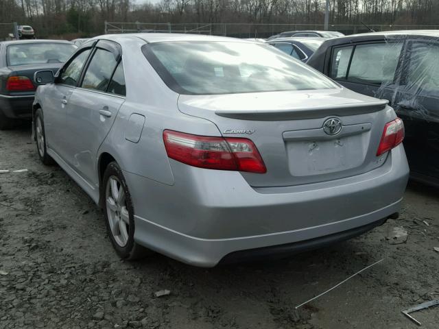 4T1BE46K57U539562 - 2007 TOYOTA CAMRY NEW SILVER photo 3