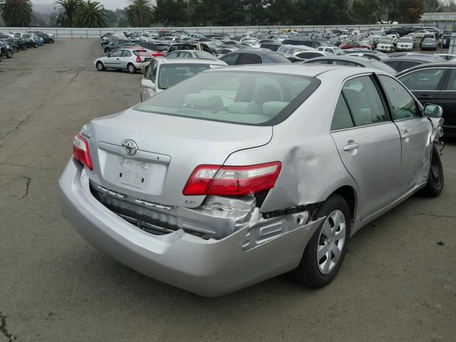 4T1BE46K39U400422 - 2009 TOYOTA CAMRY BASE SILVER photo 4