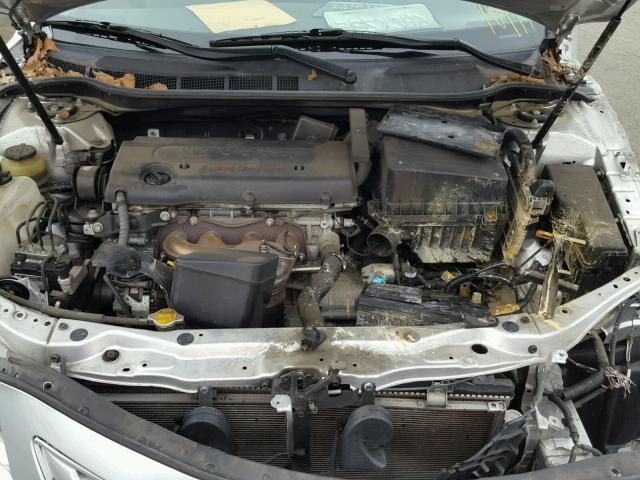 4T1BE46K39U400422 - 2009 TOYOTA CAMRY BASE SILVER photo 7