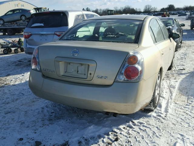 1N4AL11D24C146154 - 2004 NISSAN ALTIMA BAS GOLD photo 4