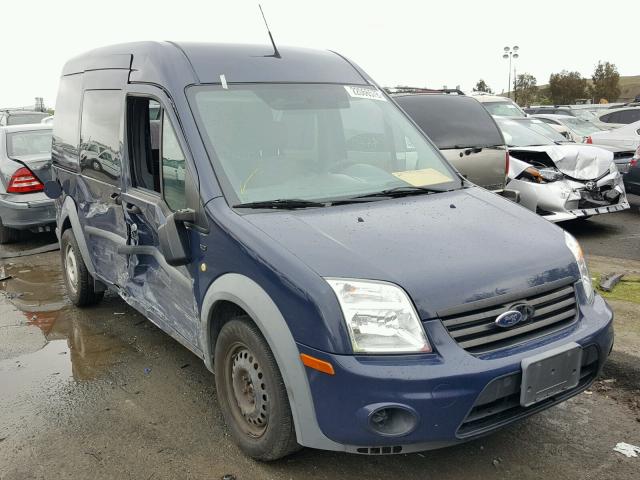 NM0LS6BN4CT104199 - 2012 FORD TRANSIT CO BLUE photo 1