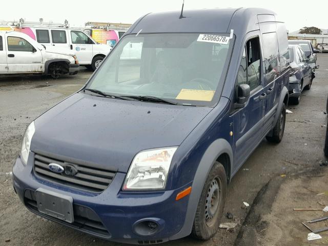 NM0LS6BN4CT104199 - 2012 FORD TRANSIT CO BLUE photo 2