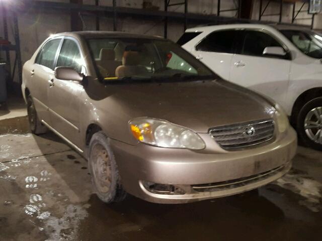 2T1BR32E35C451168 - 2005 TOYOTA COROLLA CE BEIGE photo 1