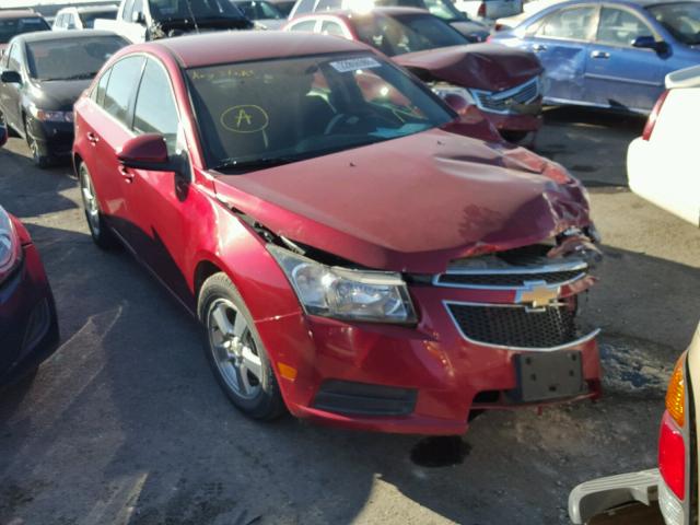 1G1PE5S96B7206144 - 2011 CHEVROLET CRUZE LT RED photo 1