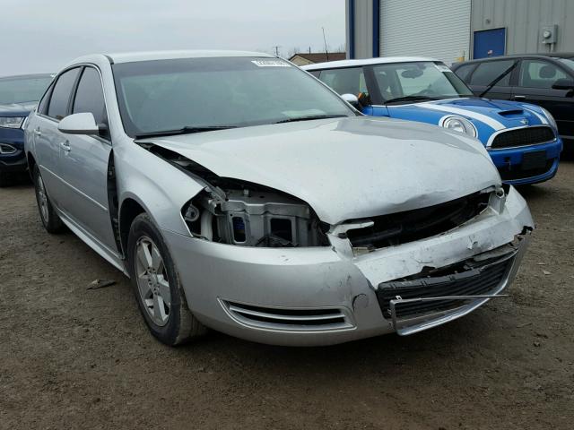 2G1WT57K191214298 - 2009 CHEVROLET IMPALA 1LT SILVER photo 1