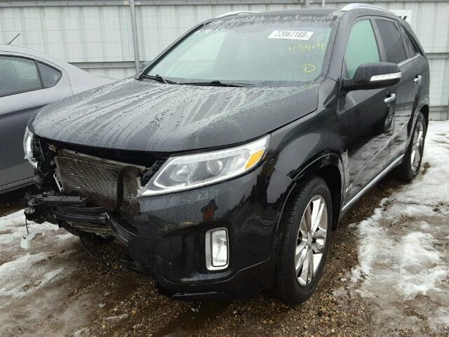 5XYKWDA74EG549065 - 2014 KIA SORENTO SX BLACK photo 2