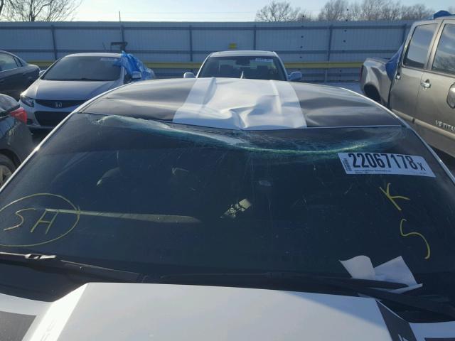 2G1FS1EW0A9215448 - 2010 CHEVROLET CAMARO SS Blanco foto 9