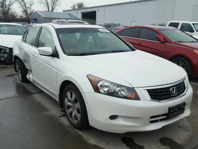 1HGCP36868A006500 - 2008 HONDA ACCORD EXL WHITE photo 1