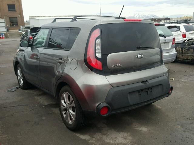 KNDJP3A52F7211745 - 2015 KIA SOUL + GRAY photo 3