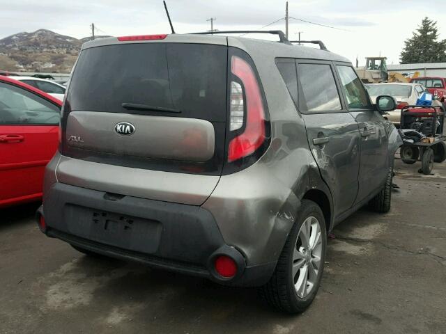 KNDJP3A52F7211745 - 2015 KIA SOUL + GRAY photo 4