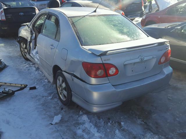 2T1BR32E86C613376 - 2006 TOYOTA COROLLA CE SILVER photo 3