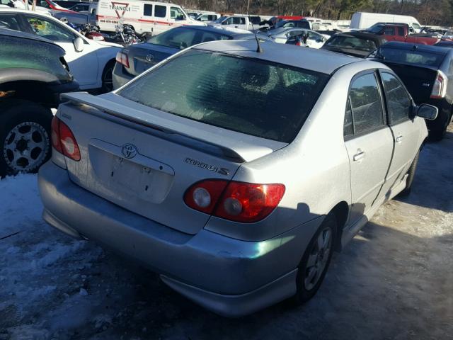 2T1BR32E86C613376 - 2006 TOYOTA COROLLA CE SILVER photo 4