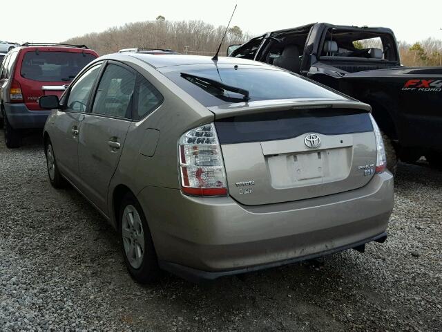 JTDKB20U187780224 - 2008 TOYOTA PRIUS TAN photo 3