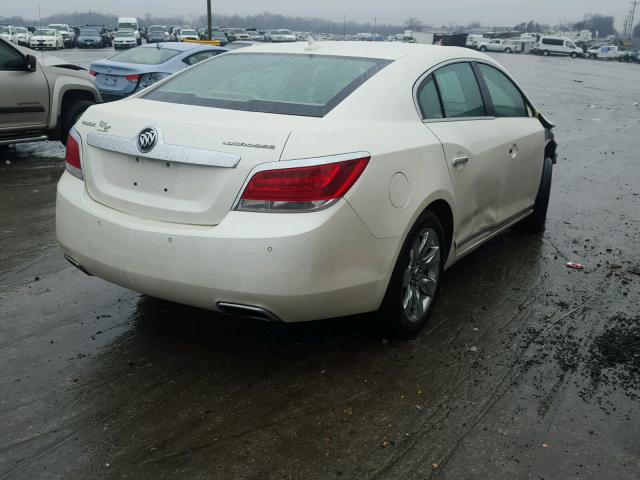 1G4GF5E31CF136969 - 2012 BUICK LACROSSE P WHITE photo 4