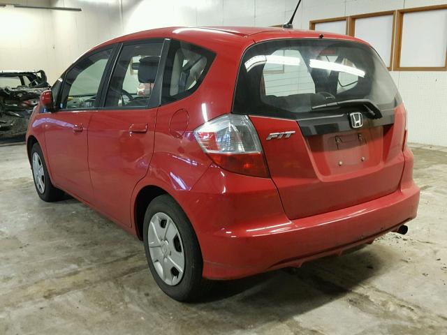 JHMGE8G30DC041603 - 2013 HONDA FIT RED photo 3