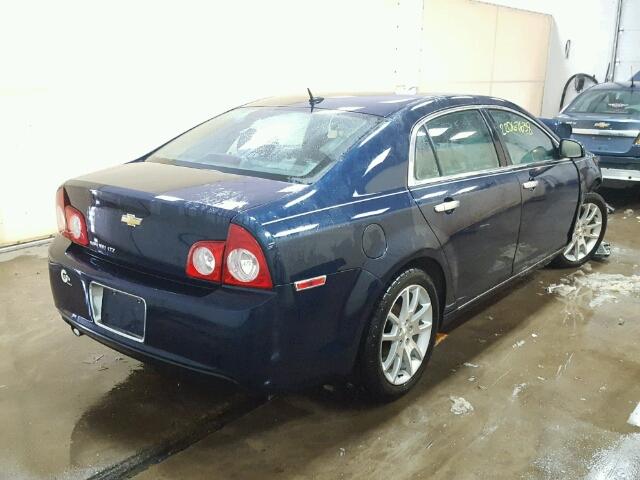 1G1ZE5EB9AF229106 - 2010 CHEVROLET MALIBU LTZ 蓝色 照片 4