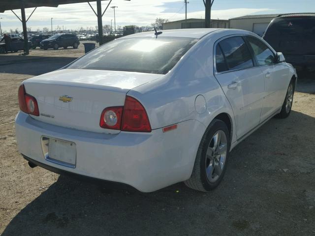 1G1ZC5EB7AF229109 - 2010 CHEVROLET MALIBU 1LT 白色 照片 4