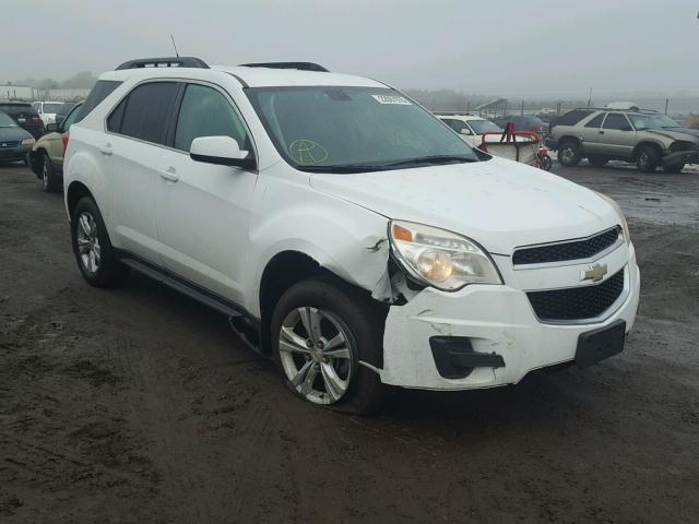 2CNFLEEW7A6244017 - 2010 CHEVROLET EQUINOX LT WHITE photo 1