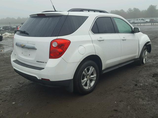 2CNFLEEW7A6244017 - 2010 CHEVROLET EQUINOX LT WHITE photo 4