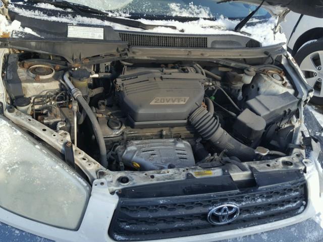 JTEGH20V010025749 - 2001 TOYOTA RAV4 WHITE photo 7