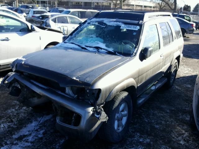 JN8DR09Y43W833418 - 2003 NISSAN PATHFINDER GRAY photo 2