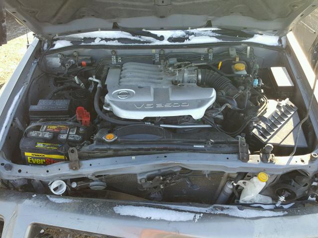 JN8DR09Y43W833418 - 2003 NISSAN PATHFINDER GRAY photo 7