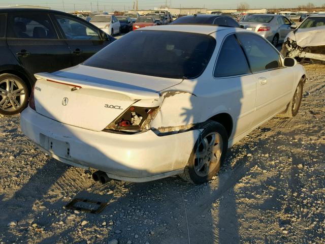 19UYA2254WL014173 - 1998 ACURA 3.0CL WHITE photo 4