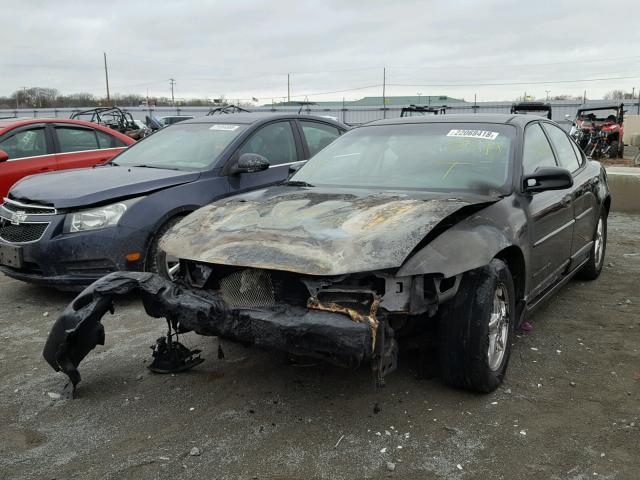 1G2WP52K83F176480 - 2003 PONTIAC GRAND PRIX BLACK photo 2