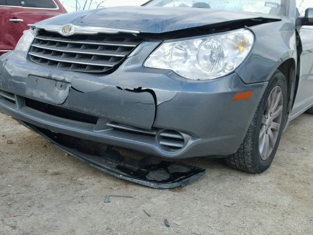 1C3BC5ED9AN216513 - 2010 CHRYSLER SEBRING TO GRAY photo 9