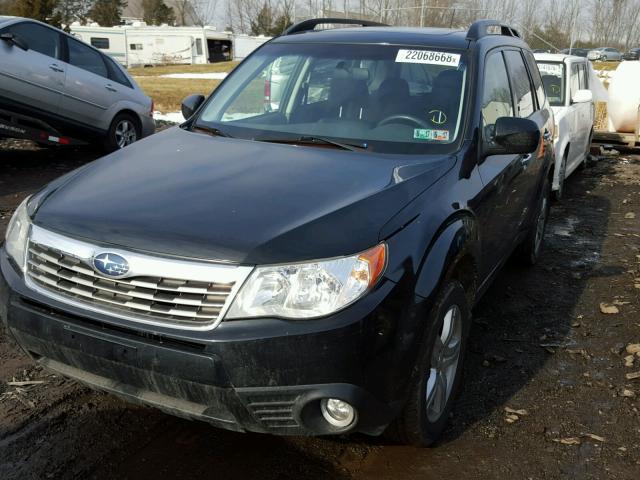 JF2SH64609H726217 - 2009 SUBARU FORESTER 2 BLACK photo 2