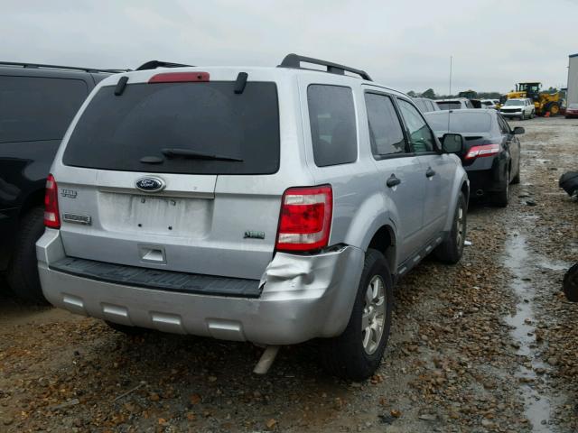 1FMCU0DG6CKA17057 - 2012 FORD ESCAPE XLT SILVER photo 4